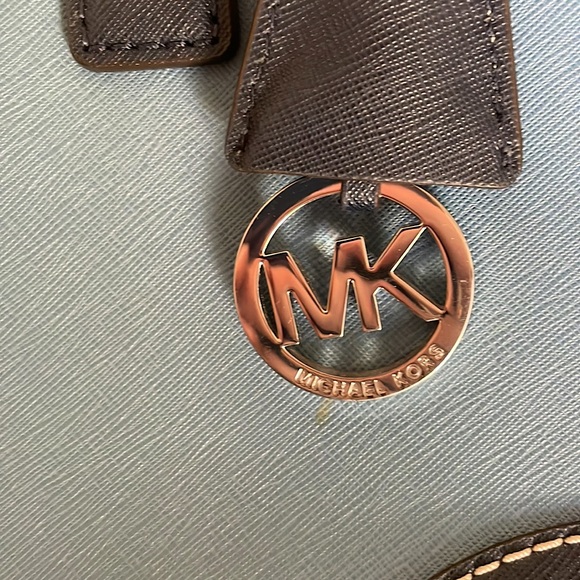 Michael Kors Monochrome Blue Shoulder/Handbag - Like New - Picture 3 of 5